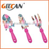 Garden Hand Tool set with Flower printing and Garden floral shovels Lady and kids Garden Tools