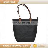 Black Washable Paper Bag Designer Handbag Totes 2017 thumbnail-1