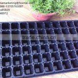 High Quality Vegetable Plastic Nursery Seedling Tray Black Plastic Plant Seed Growing Tray thumbnail-2