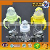 180ML High Quality Unbreakable Glass Feeding Bottle With Many Colors thumbnail-3