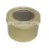 Metal Tin Box With Window thumbnail-1