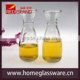 1 Liter Glass Carafe Juice Water & Wine Container for Home or Restaurant thumbnail-1