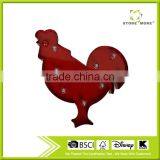 Factory Price Home Deco Rooster Shaped Metal LED Light Whole Sale thumbnail-1
