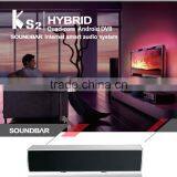 Wholesale KS2 Soundbar Google Android 5.1.1 Smart TV Box With The Speaker Amlogic S905 Tv Box thumbnail-1