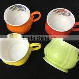 Fine Porcelain Low Bone New Bone China Colorful Red Yellow Coffee Cup Gift Cup Set thumbnail-1