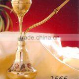 Decorative Brass Hookah, Hookah Pipe, Arabic Hookah, Decorative Metal Hookah thumbnail-1