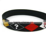 customized Anti-racism silicone wristband