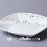 Customized White Ceramic Dessert Plates thumbnail-1
