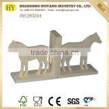 FSC Unfinished Wooden Custom Design Bookend thumbnail-4