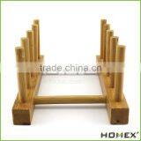 High Quality Bamboo Design Dish Drying Rack Stand/Homex_Factory thumbnail-2