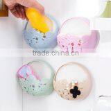 Hanging Soap Holder Plastic Soap Holder Soap Dish Holder Over Sink Shelf With Suckers thumbnail-2