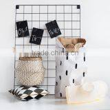 Handmade Home Decor Zigzag Belly Seagrass Basket