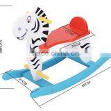 Wooden Rocking Walking Horse Toy Baby Kids Children Equipment Parts Product Wholesale Interior Decoration China Supplier thumbnail-2