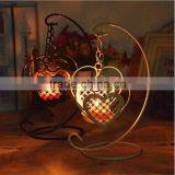 Top Sale Candlestick Heart-shaped Candle Holders for Home Decoration Candle Lantern Free Shipping thumbnail-2