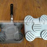 5 Section LFGB Standard Aluminum Hamburger Press thumbnail-5