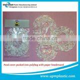 Household Disposable Degradable Food Contact Plastic Printed LDPE Food Cover