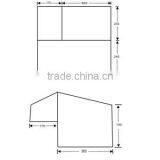 12FT Straight Wall Easy to Set up Camper Trailer TruckTent SC-05 thumbnail-6