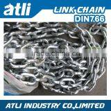 Welded Hot Dip Galvanized Twisted Silver Link Chain thumbnail-1
