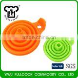 Hot Selling Food Gradfe Collapsible Silicone Funnel for Kitchen thumbnail-3