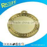 Factory Directly Sell Hot Sale High Quality Golden Plating Lotus-shaped Metal Medal thumbnail-3