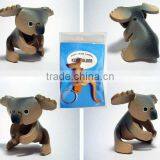 Leather Crafts ( Animal and ZOO ) Cell Phone Holder , Key Ring thumbnail-1