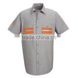 Enhanced Hi Visibility Short Sleeve Work Safety Shirt KR003 thumbnail-1