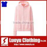 Light Red Hoodies With Zip for Women thumbnail-1