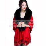 CX-B-P-18A Ladies Latest Wool & Cashmere Shawls and Scarves Pashmina thumbnail-1