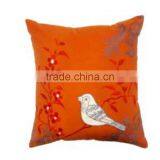 Beautiful Embroidery Patch Cushion Cover thumbnail-1