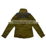 Oversize Army Green Trench Woodland Sport Spring Jacket Women thumbnail-3