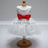 #little Girls Dresses Baby Frock Pattern Children Girl Pearl Wedding Dress thumbnail-2