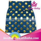 Wholesale Latest Sequin Dot Kids Ruffles Skirt Colorful Pettiskirts Tutu for Kids thumbnail-1