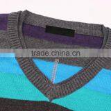 2015 Colorful Deep V Neck Sweaters Men thumbnail-2
