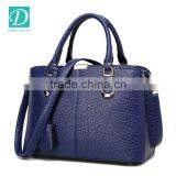 Versatile High Quality PU Leather Women Solid Color Handbag thumbnail-4