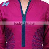 Wholesale Fitness Apparel Ladies Fancy Long Kurta thumbnail-3