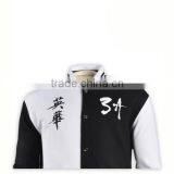 ISO 9001/BSCI High Quality Animal Wholesale Plain Black no Zipper Hoodie Jacket thumbnail-6