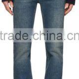 Men Wholesale Cheap Jeans Custom Fashion Blue Straight Ripped Denim Man Jean thumbnail-6