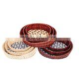 Exquisite Workmanship Rattan Dog Cat Bed Pure Hand to Build With Cushion thumbnail-3