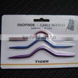 Knitting Accessory 3pcs Metal Cable Needle thumbnail-1