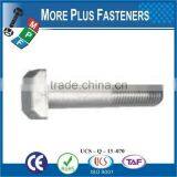Made In Taiwan Stainless Steel Black Oxide Bright Zinc Plated Tee Head Bolt thumbnail-2