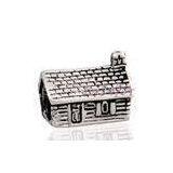 House White Copper With Thick Silver Plating European Style Beads thumbnail-1