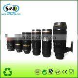 HOT Sale Stainless Steel Vacuum Camera Lens Mug Travel Mug Coffee Mug With Heating in Car thumbnail-1