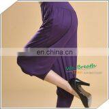 Women's 3/4 Capri Pants Bamboo Fiber Hidden Elastic Band thumbnail-3