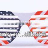 SGN-0658 American Flag Party Sunglasses Shutter Shades Glasses thumbnail-1