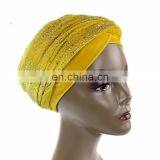Sky Star Ironed Tthe Velvet Hood Muslim Long Tail Cap Wrap Head Scarf Hat thumbnail-1