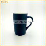 Custom Cheap Coffee Mugs Sublimation Printing 11oz Dark Blue Blank Ceramic Mug thumbnail-1