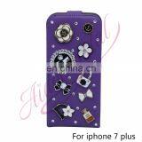 2016 New Customized Cute Best Leather Flip Cover Phone Case for Apple IPhone 7 7 Plus Skin thumbnail-5