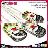 Promotion Printing Dog Tags With Chain thumbnail-2