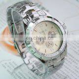 Cheap Men Quartz Stainless Steel Back Sports Business Watch Chain Wrist Watches