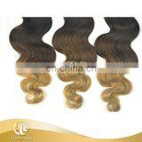 Hot Beauty New Two Omber Body Weaving Human Virgin Peruvian Hair Wave Extension With Wholesale Price thumbnail-6